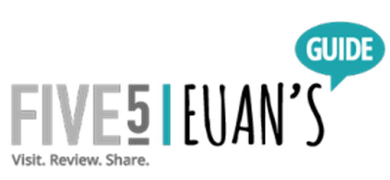 The logo for our five five campaign.
